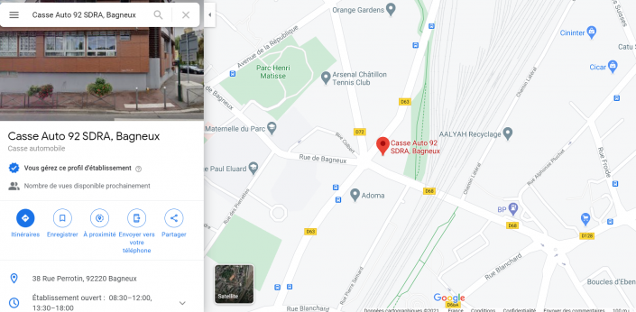 SDRA Bagneyx, ou nous trouver